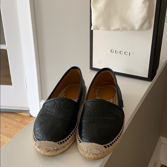 Gucci Shoes - Gucci Black Espadrille  Size 38 or 8